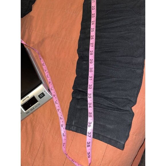 NWT Jaded London Black Coated Stacked  Straight Leg  Jeans Men's Size 32x32 - Picture 9 of 11